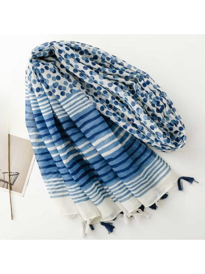 Scarvii - Refined Dot Pattern Everyday Scarf