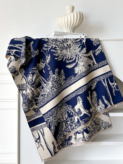Scarvii – Forest & Fauna Print Scarf & Wrap