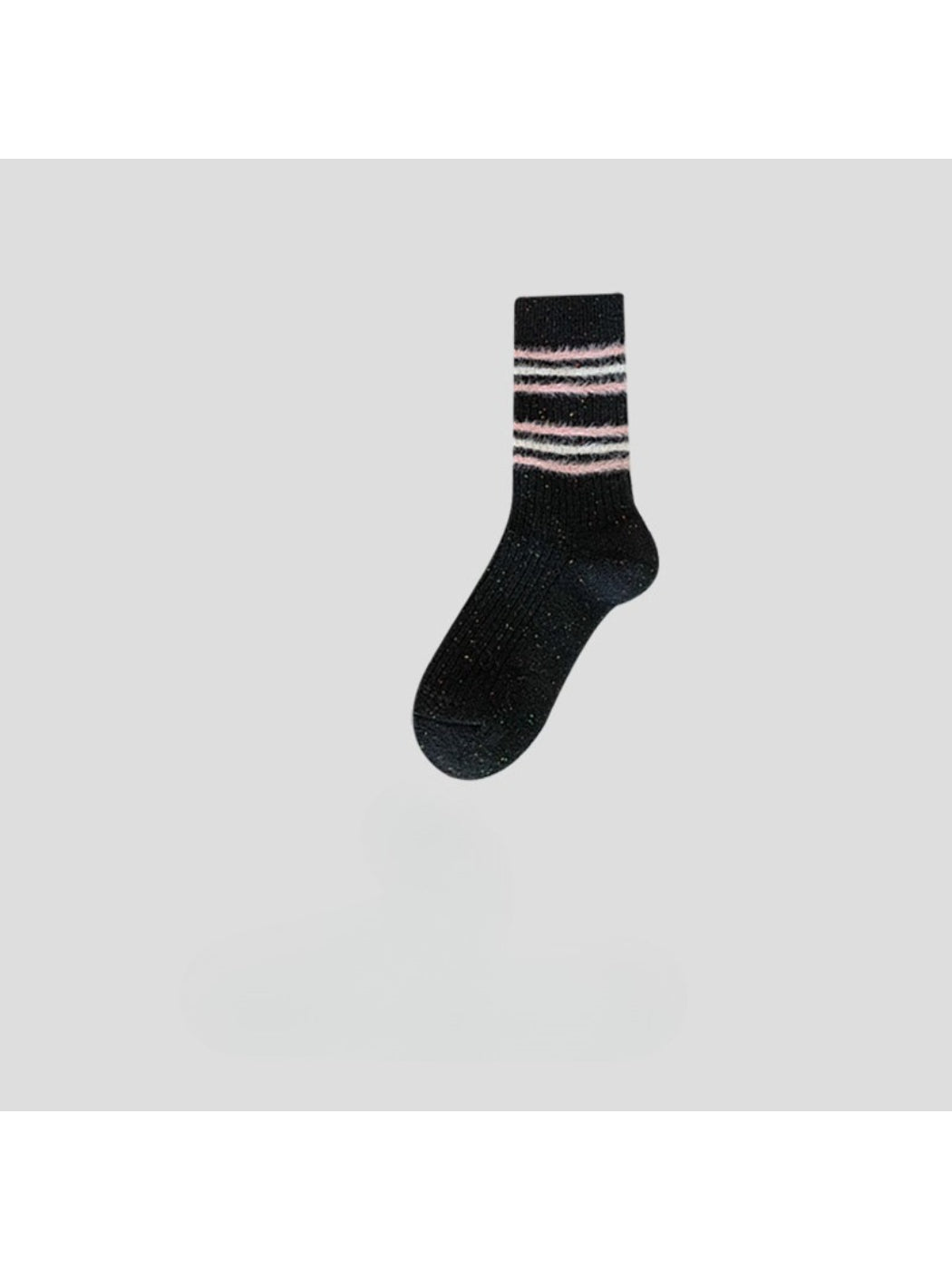Rufia - Speckled Rib Crew Socks