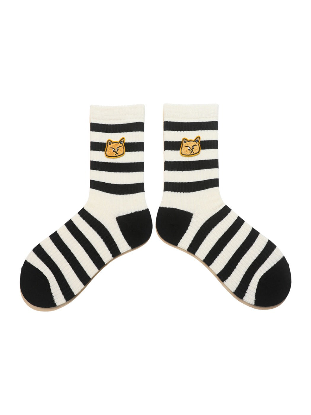 Rufia - Bow & Patchwork Lace Trim Ankle Socks