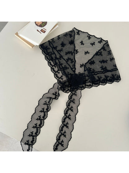 Scarvii Bow Lace Triangle Scarf product image