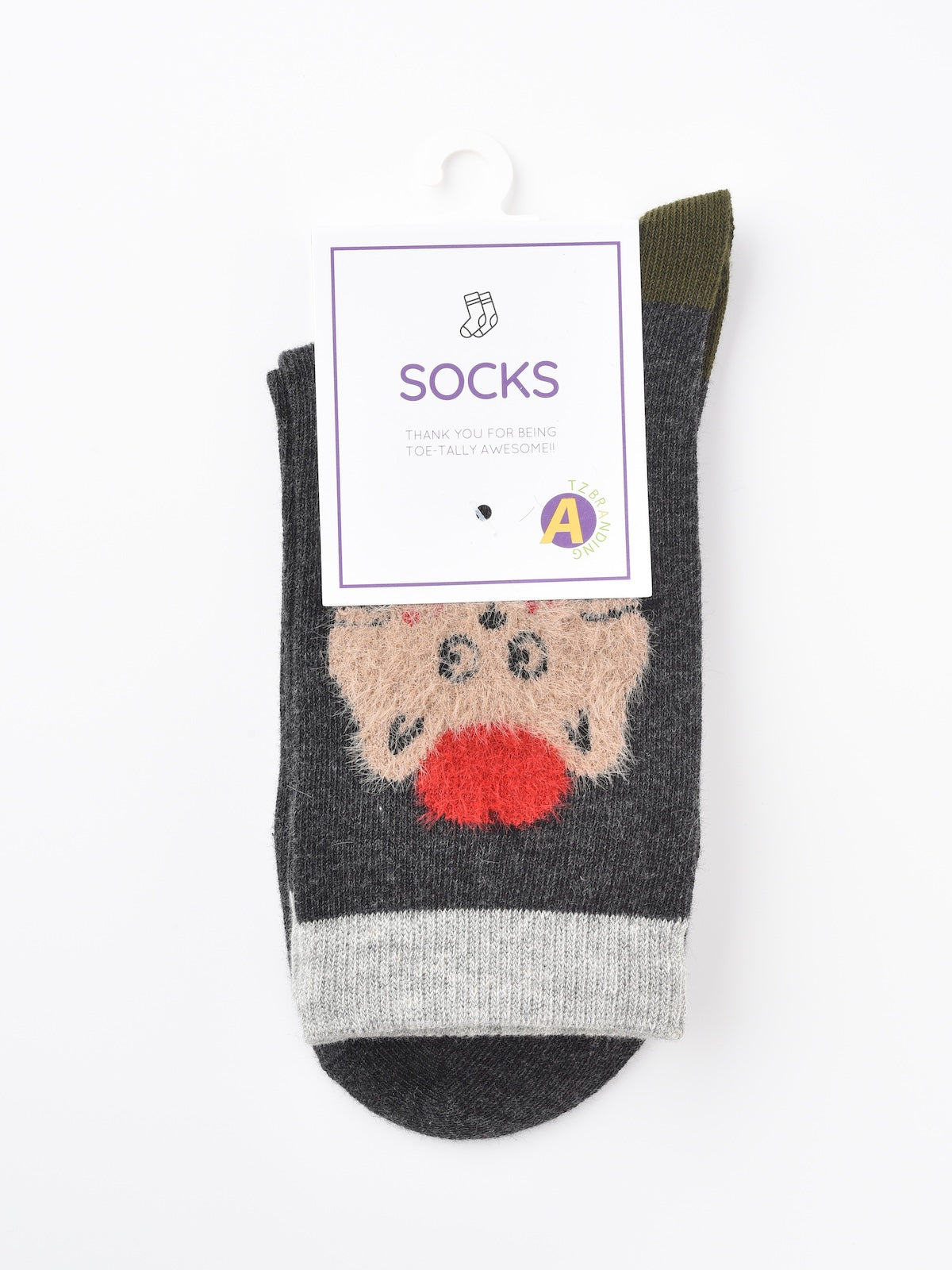Rufia - Cute Winter Socks with Cartoon Animal Patterns