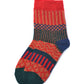 Rufia - 5 Pairs Bohemian Wool-Blend Socks Set