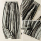 Troposa - Loose Stripe Wide-Leg Pants - Oversized & Cool