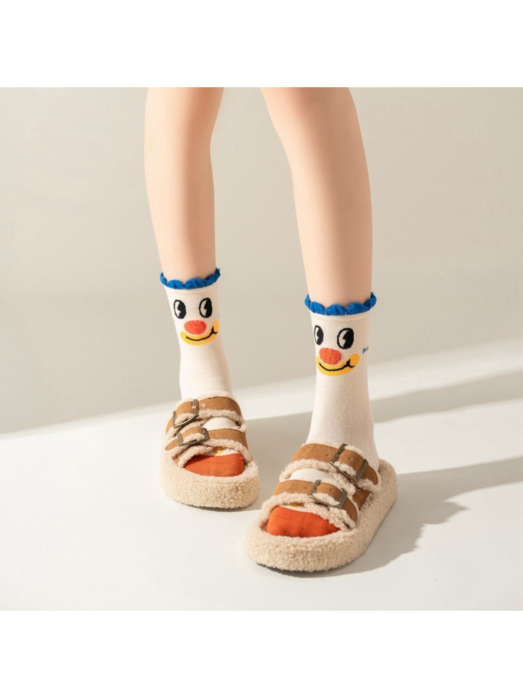 Rufia - Happy Doodle Crew Socks
