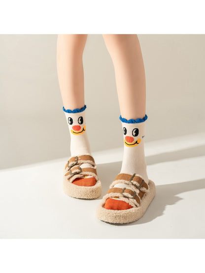 Rufia - Happy Doodle Crew Socks