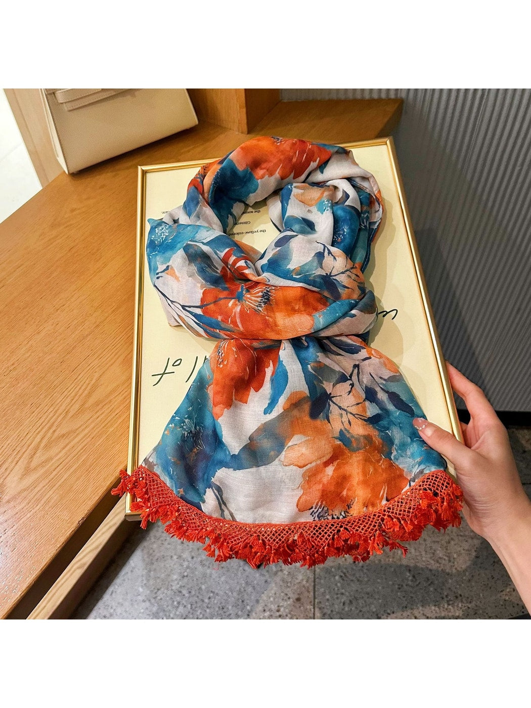 Scarvii - Vintage Garden Summer Wrap Scarf