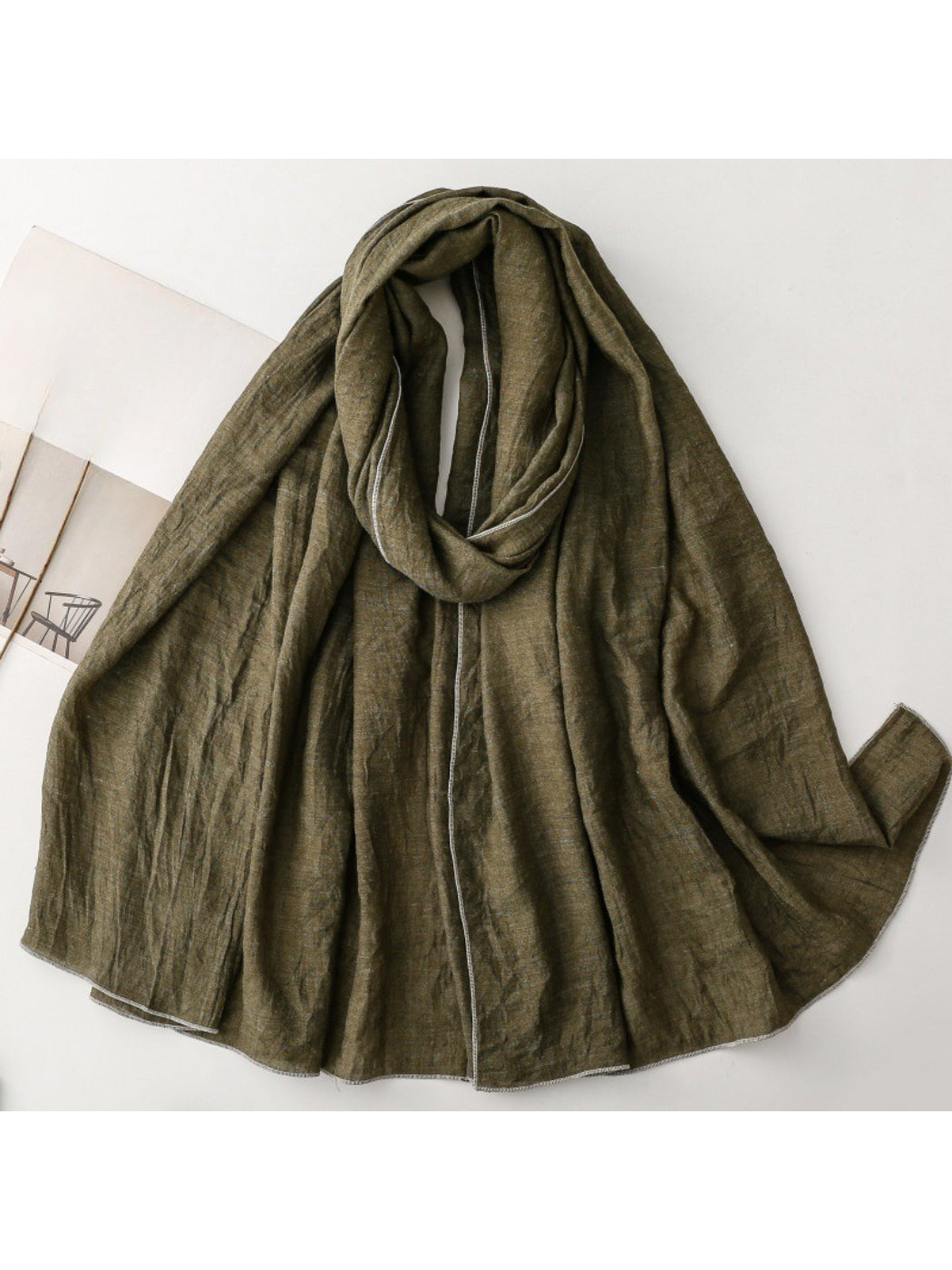 Scarvii - Fluid Draped Texture Everyday Scarf
