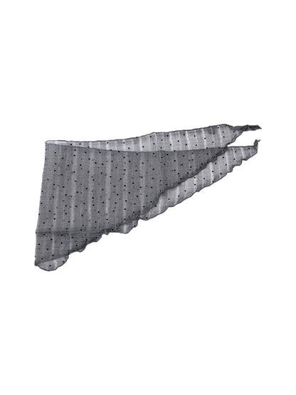 Scarvii - Simple Point Print Triangle Bandana