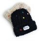 Haila - Colorful Button Knitted Earflap Beanie