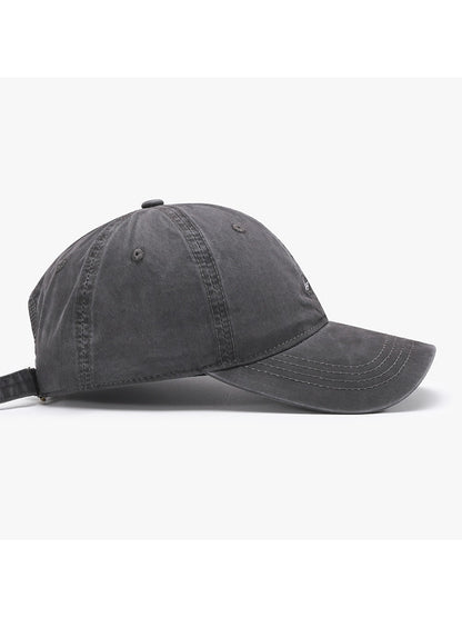 Haila - Curved Brim Round Crown Baseball Cap