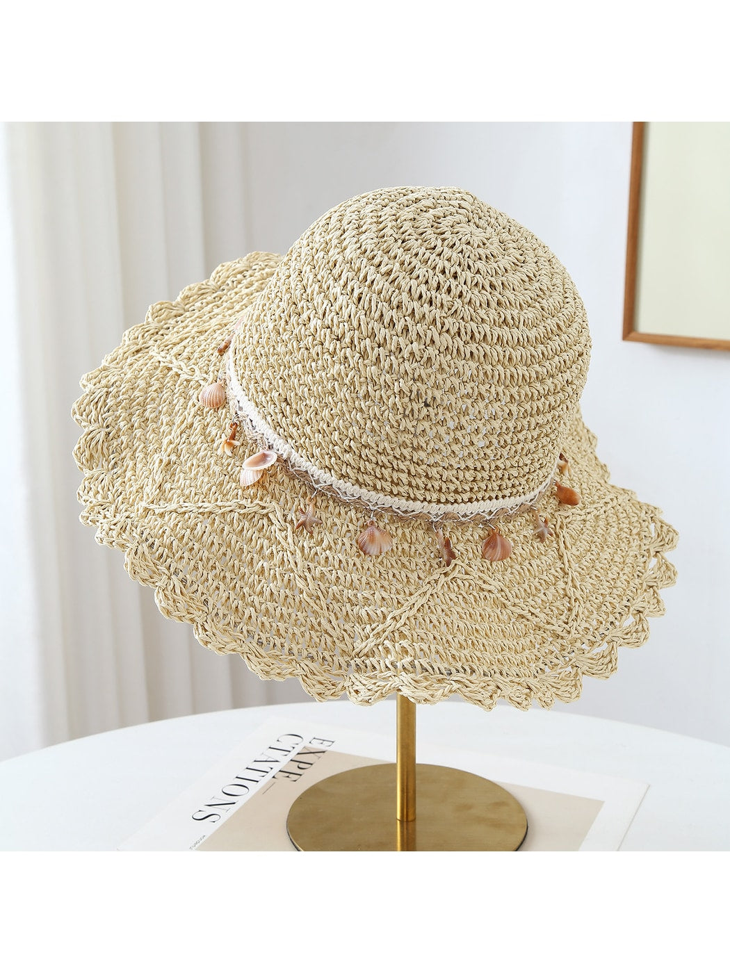Haila - Women's Wide Brim Round Crown Sun Hat