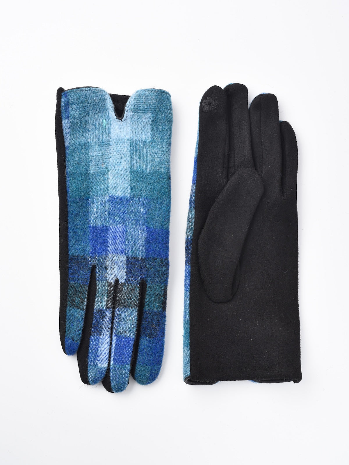 Gloving - Winter Touchscreen Gloves with Plaid Patterns