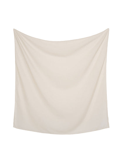 Scarvii - Solid Color Plain Design Square Scarf