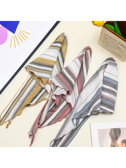 Scarvii - Fresh Striped Triangle Bandana