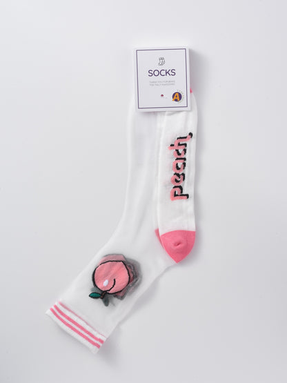 Rufia - Delicate Floral Summer Socks