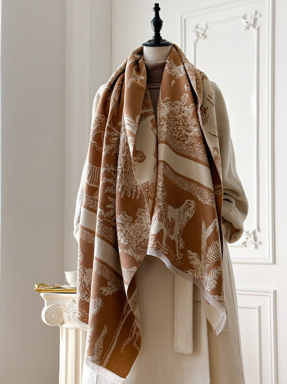 Scarvii – Forest & Fauna Print Scarf & Wrap