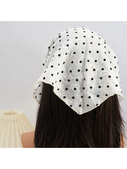 Scarvii - Polka Dot Square Scarf