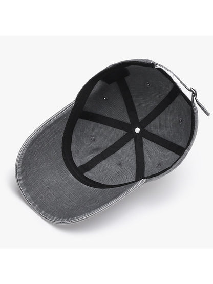 Haila - Vintage Look Curved Brim Baseball Cap