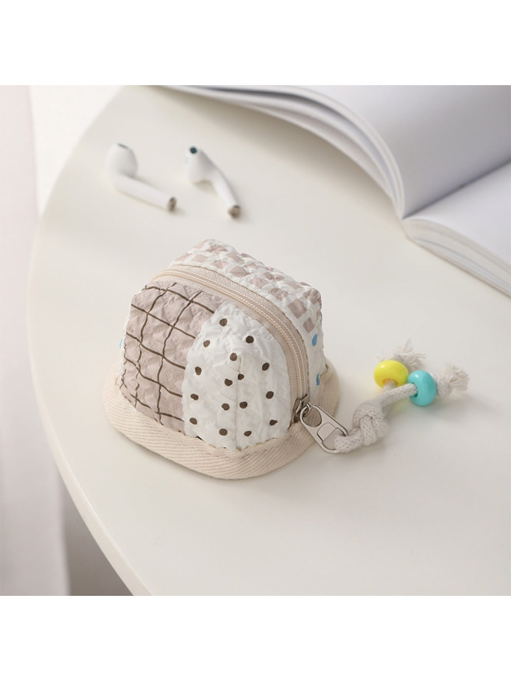 Cosbai - Cute Earphone Pouch with Cartoon Pattern