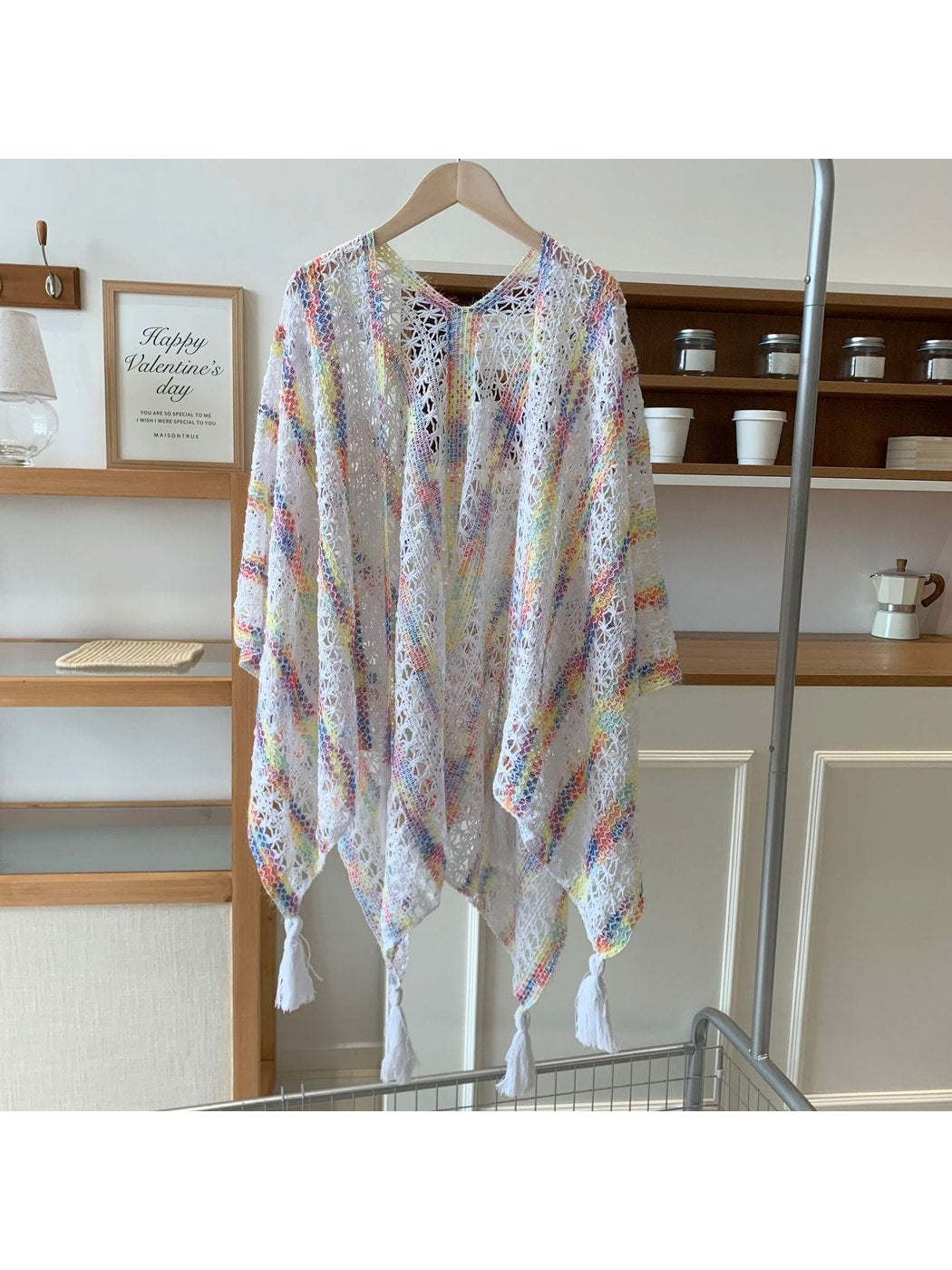 Scarvii - Draped Cape Style Lace Scarf Wraps
