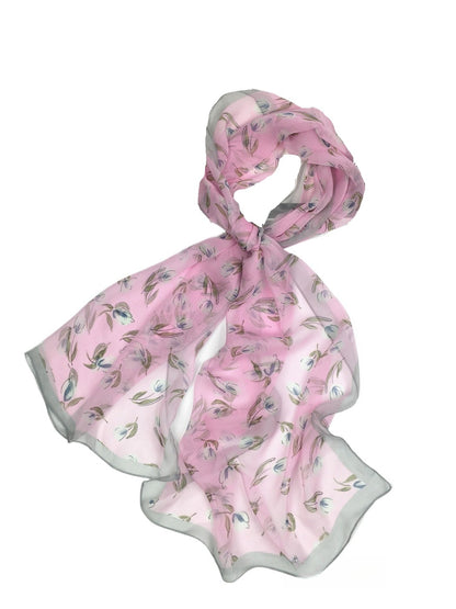 Scarvii - Flower Print Scarf & Shawl