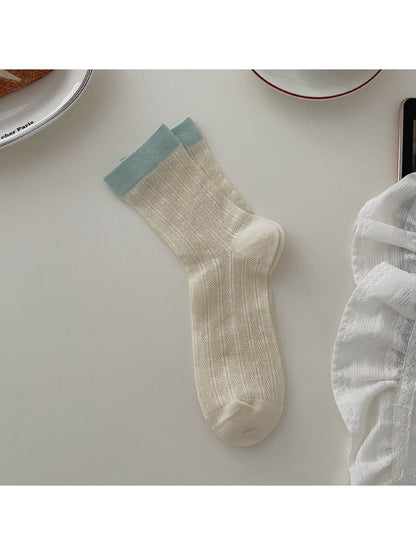 Rufia - Relaxed Mesh Panel Crew Socks