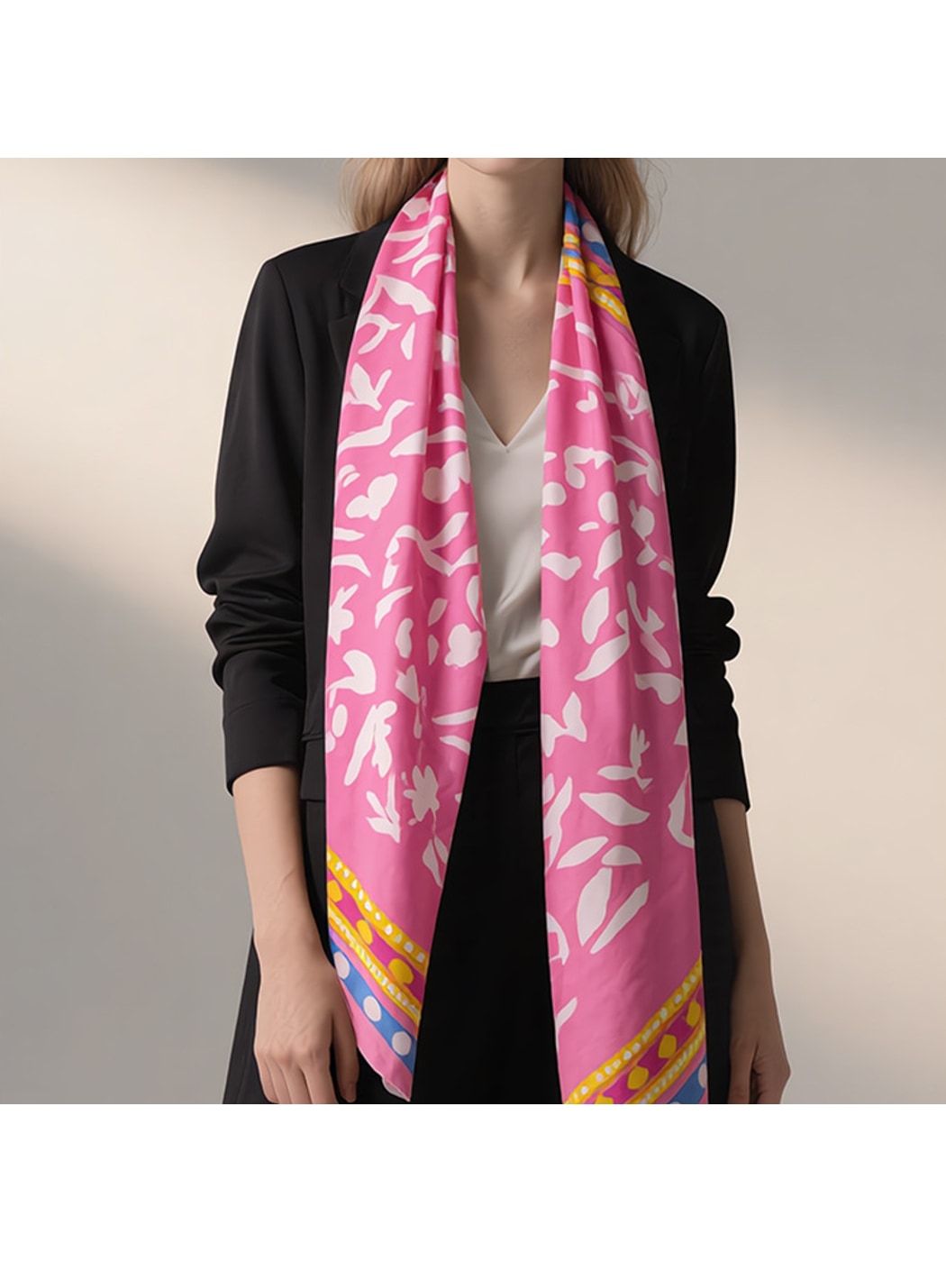 Scarvii - Elegant Printed Wrap Style Long Scarf