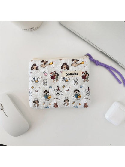 Cosbai - Soft Coin Purse & Pouch with Animals Pattern
