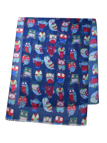 Scarvii - Owl Print Scarf