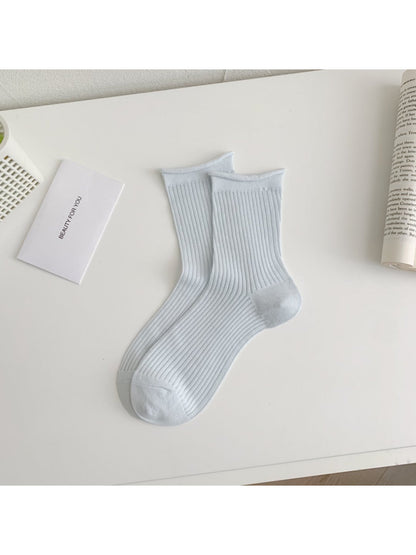 Rufia - Pastel Ribbed Crew Socks product image 7