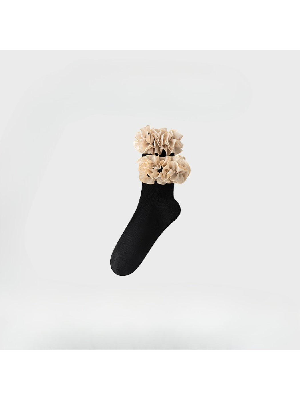 Rufia - Ruffle Trim Ribbed Crew Socks product image 11