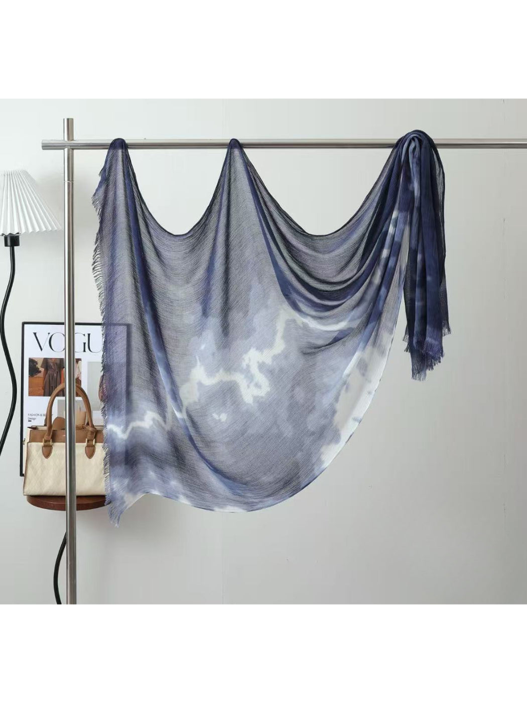 Scarvii - Abstract Tie-Dye Long Scarf