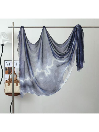 Scarvii - Abstract Tie-Dye Long Scarf