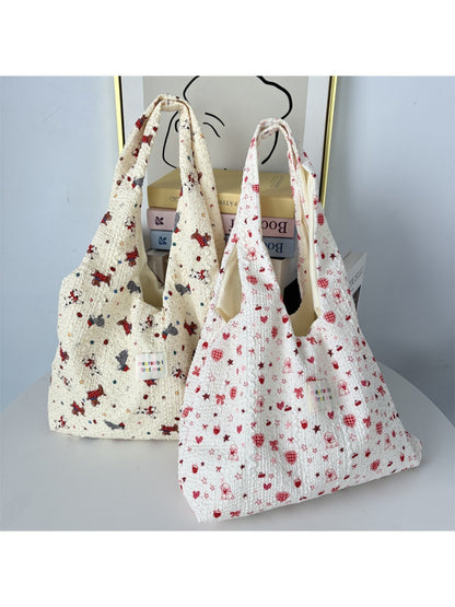 Cosbai – Cute Tote Bag with Cartoon Patterns