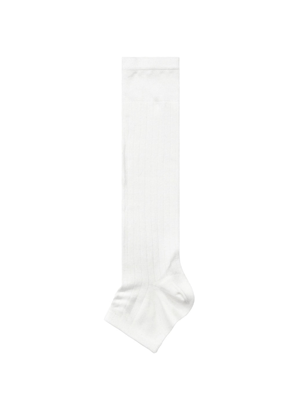 Rufia - Ribbed Open-Toe Over-the-Calf Socks