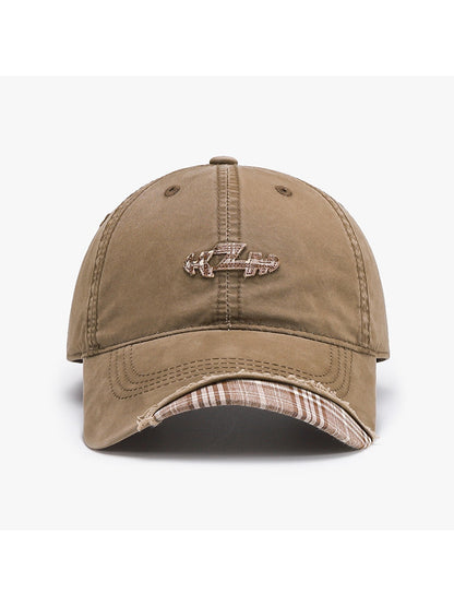 Haila - Adjustable Letter Embroidered Baseball Cap
