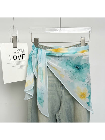 Scarvii - Simple Style Layering Triangle Scarf