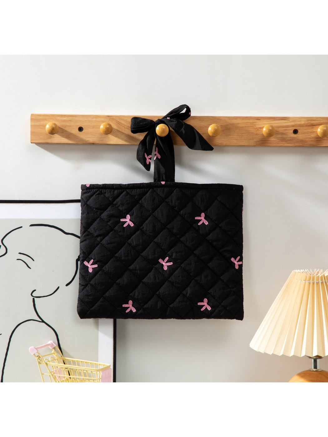Cosbai - Elegant Colorful Quilted Zip Pouch