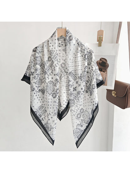 Scarvii Paisley Bandana Square Scarf