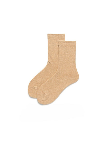 Rufia - Solid Color Everyday Crew Socks