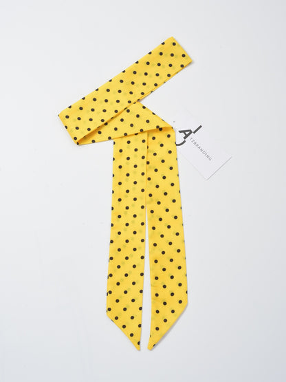 Scarvii - Polka Dot Skinny Scarf