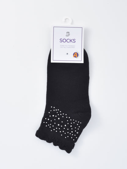 Rufia - Bubble Trim Solid Low-Cut Socks