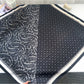Scarvii - Two-Tone Paisley Print Square Scarf