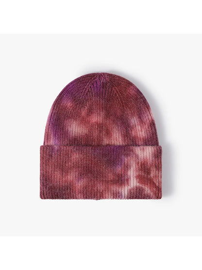 Haila - Tie-Dye Ribbed Cuffed Beanie