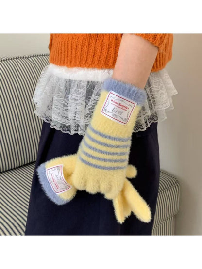 Gloving - Women’s Touchscreen Stripe Gloves
