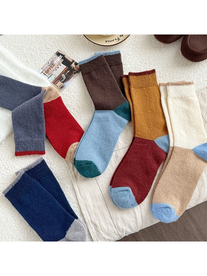 Rufia - Soft Colorblock Crew Socks
