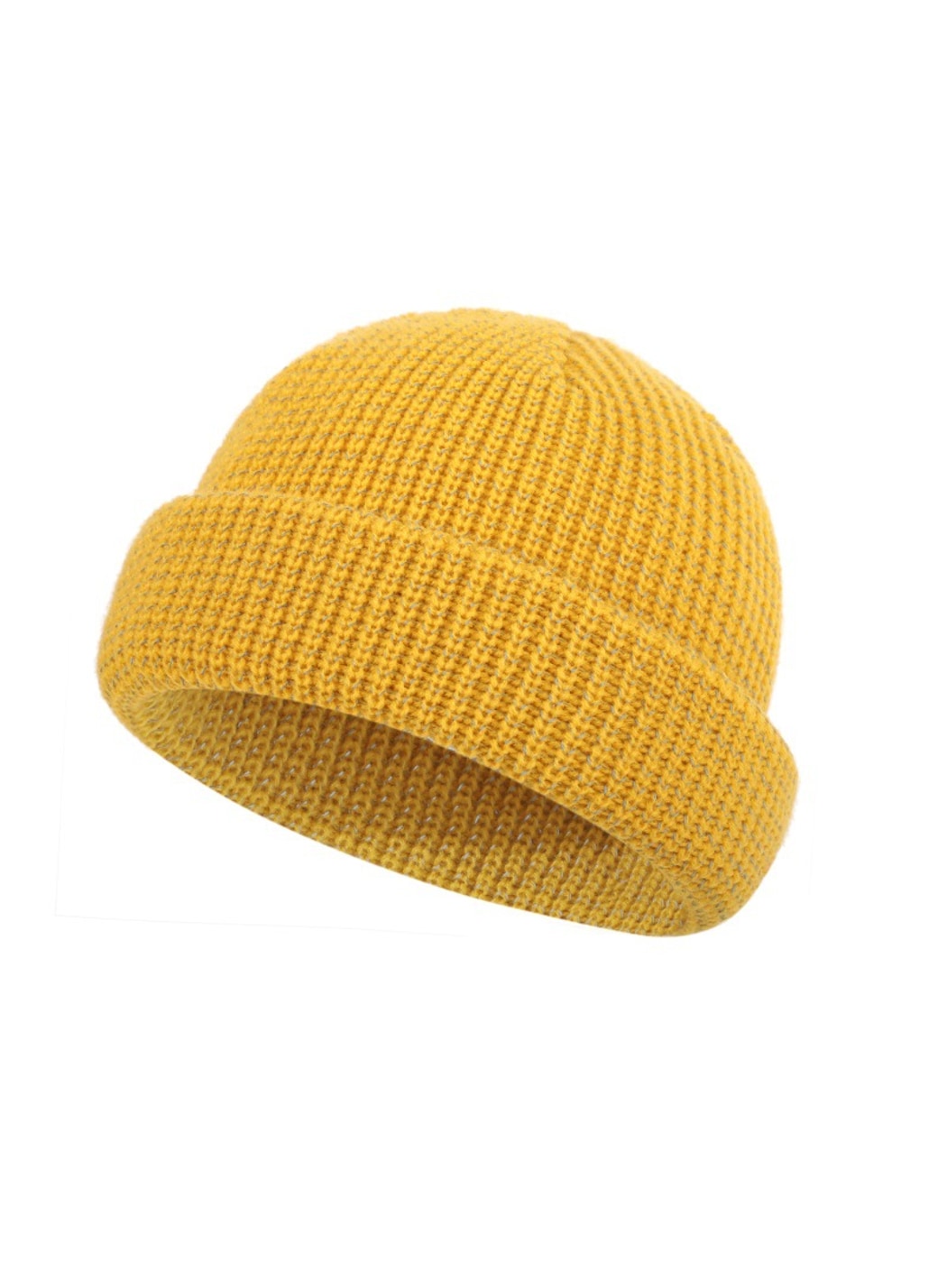 Haila - Classic Textured Knit Cuffed Beanie