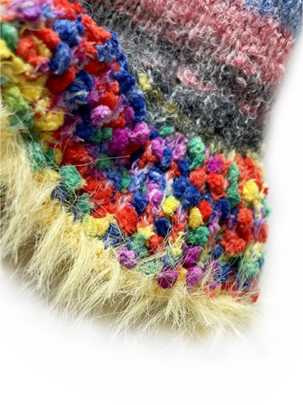 Haila - Colorful Knitted Bucket Hat