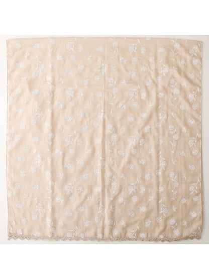 Scarvii – Soft Rose Pattern Light Layer Scarf